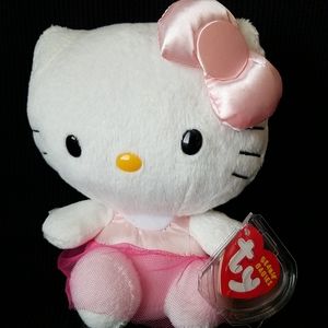 Ty HELLO KITTY 6" Beanie Baby Collection SANRIO